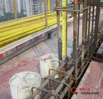 柱内引下线与梁内均压环可靠焊接，采用双面焊接，搭接长度大于6D