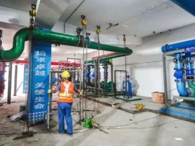 472㎡机房,40个小时完成组装!首个地源热泵装配式机房惊艳亮相!视频来看施工全过程