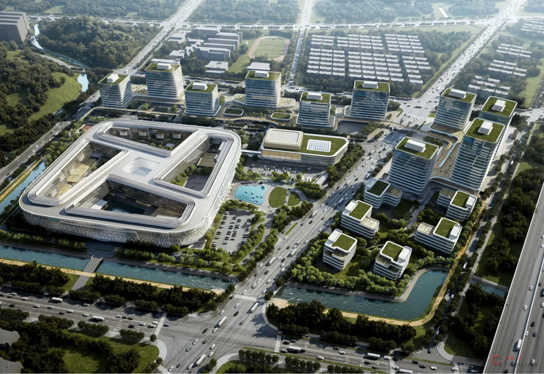 菜鸟总部,设计:Aedas