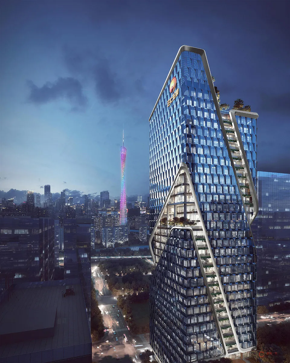 三七互娱全球总部,设计:GWP Architects