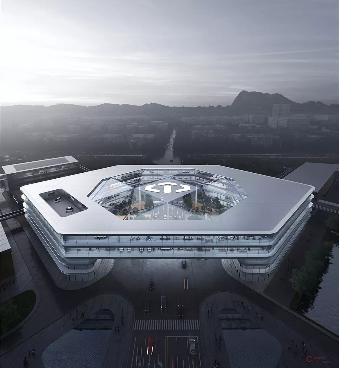 中汽创智 T3 总部,设计:weico事务所