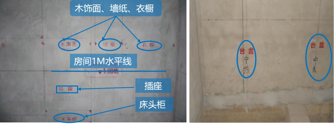水电施工怎么放线？