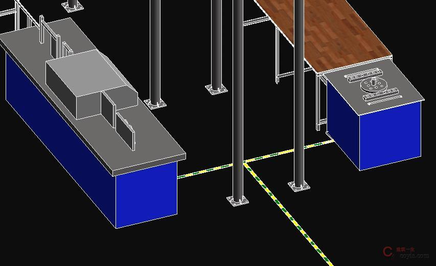 加工机械接地示意图