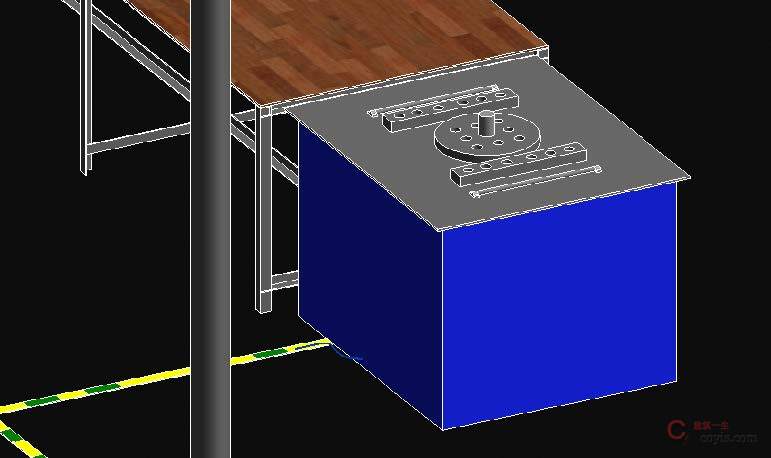 加工机械接地示意图