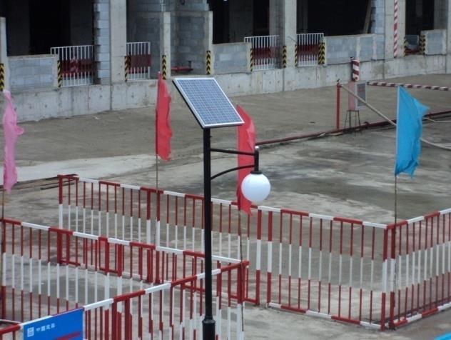 太阳能灯具实体图