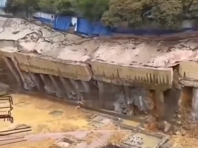 广西丨无力，深基坑又塌了