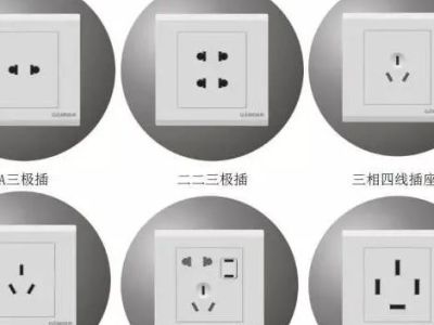 史上最全!图文详解开关、插座的分类,超赞!
