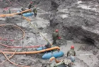 土方开挖：不用挖机用水冲？“水力冲挖”方式见识一下！