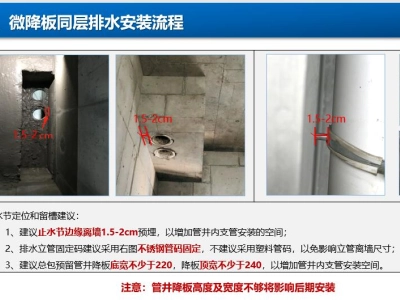 名企微降板安装工艺指引V1.0丨PPT，可下载