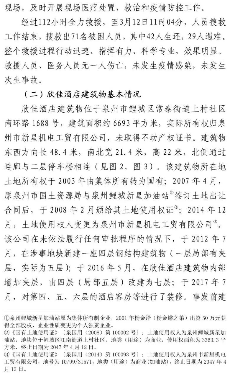 真相触目惊心！29死42伤，20人获刑、49名公职人员被处理！建部对泉州欣佳酒店坍塌事故的责任单位进行追责