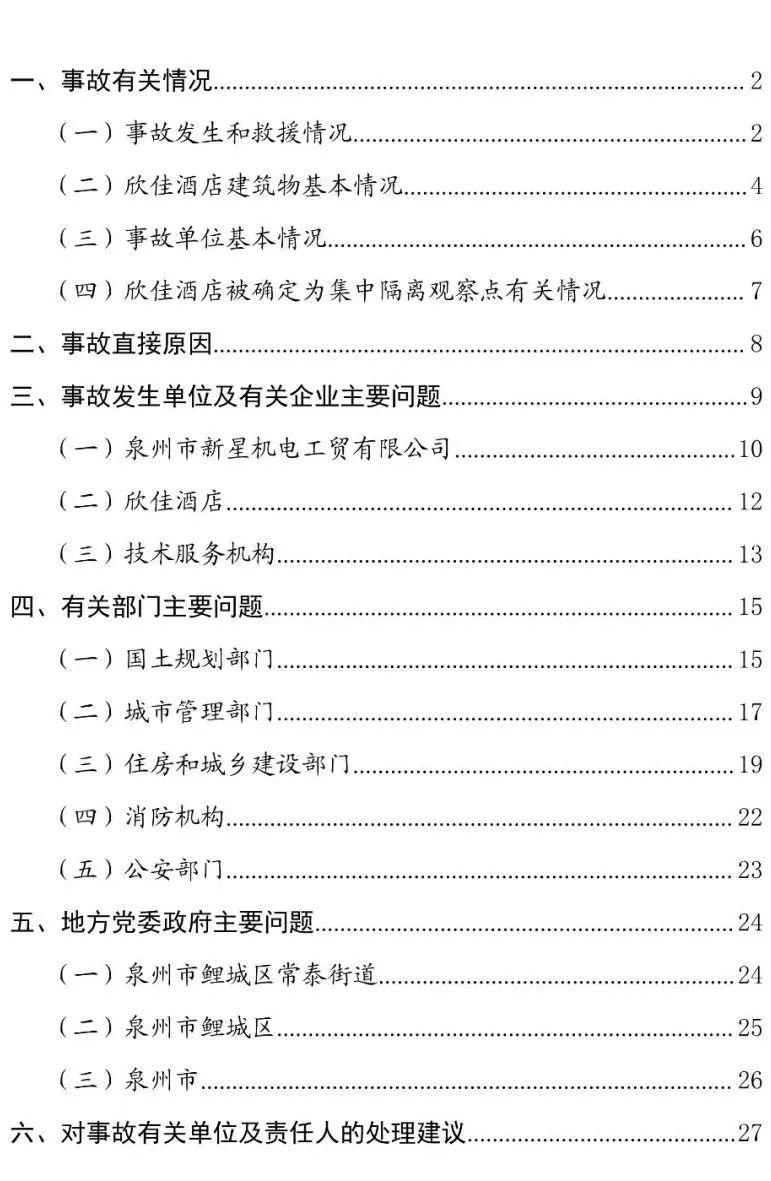 真相触目惊心！29死42伤，20人获刑、49名公职人员被处理！建部对泉州欣佳酒店坍塌事故的责任单位进行追责