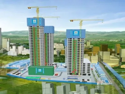 这才是高颜值的工地,省级质量安全标准化观摩会!