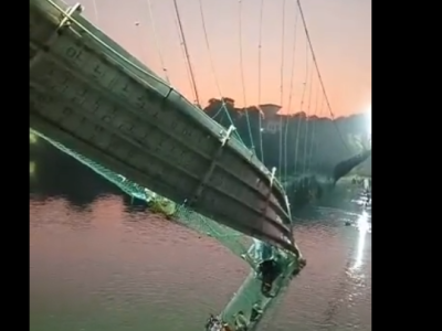 拉索大桥坍塌 ，几百人坠落 ，已致141人死亡