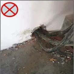 配电室临时用电安装作业指导书,含错误做法照片!