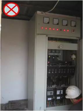 配电室临时用电安装作业指导书,含错误做法照片!
