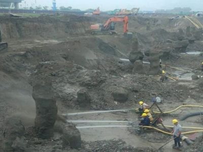 挖机+水冲:基坑开挖出土新技术,降本增效又环保!