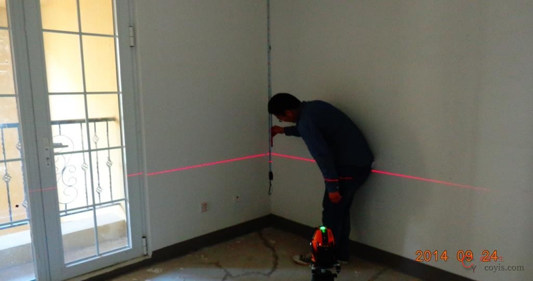 5.4、吊顶水平度(爆板)