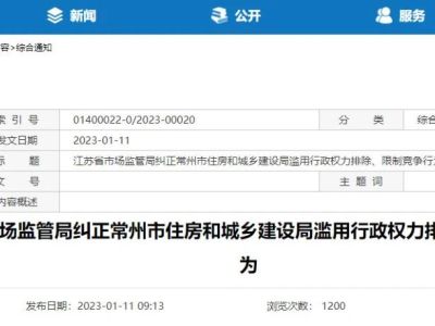 住建局被立案调查!