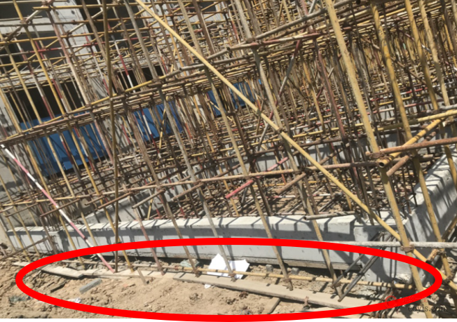 模板支撑类现场实施问题