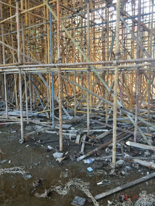 模板支撑架横杆早拆