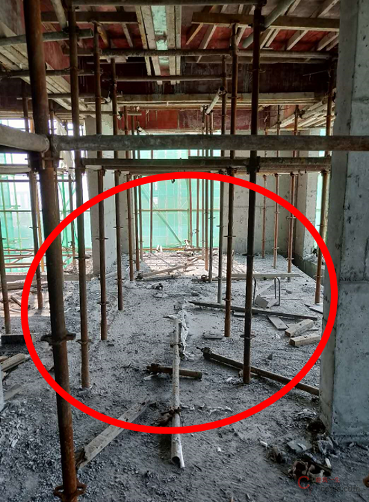 模板支撑架横杆早拆