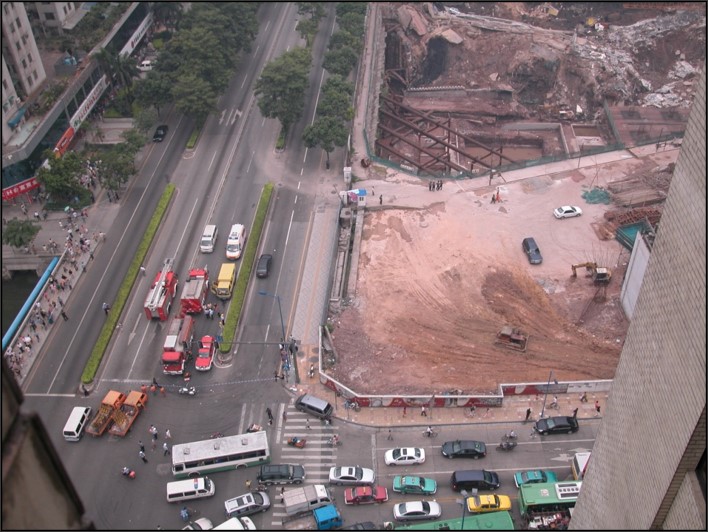 广州海珠城广场基坑坍塌事故