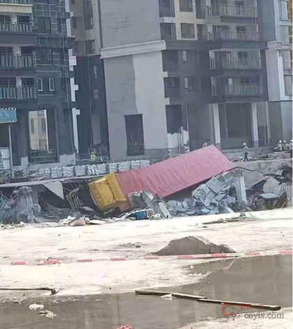 中山万科古镇镇海洲村某项目地下车库无梁楼盖局部坍塌事故