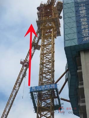 4.3.4 塔机悬臂高度超过防台风补充说明书的要求