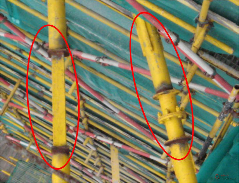 4.3.8 擅自安装非原制造厂制造的附着杆