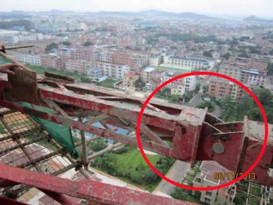 4.3.17 附着杆采用销轴连接方式接长