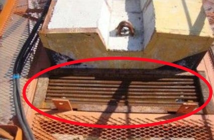 4.6.5 塔机缩臂安装后平衡重缺安全措施