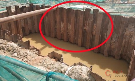 【隐患】开挖范围内地下水未采取有效降排水措施