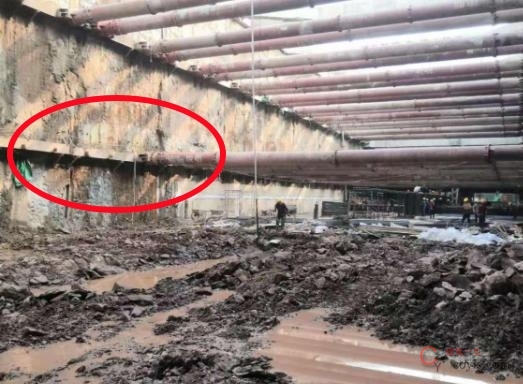 【隐患】未及时架设钢支撑