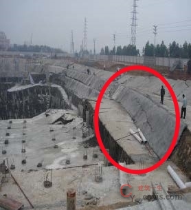 【隐患】支护结构水平位移大并引起破坏