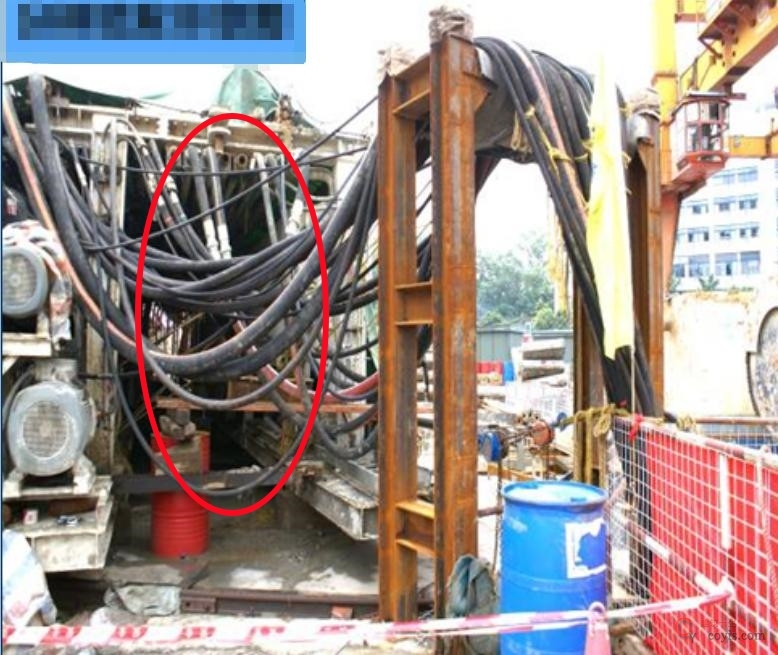 【隐患】分体始发管线布置凌乱、弱软地层洞门注浆封堵不及时或加固体过短