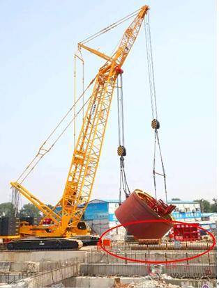 【隐患】盾构机吊装过程中没有司索