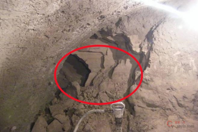 【隐患】超前地质预加固未达到要求