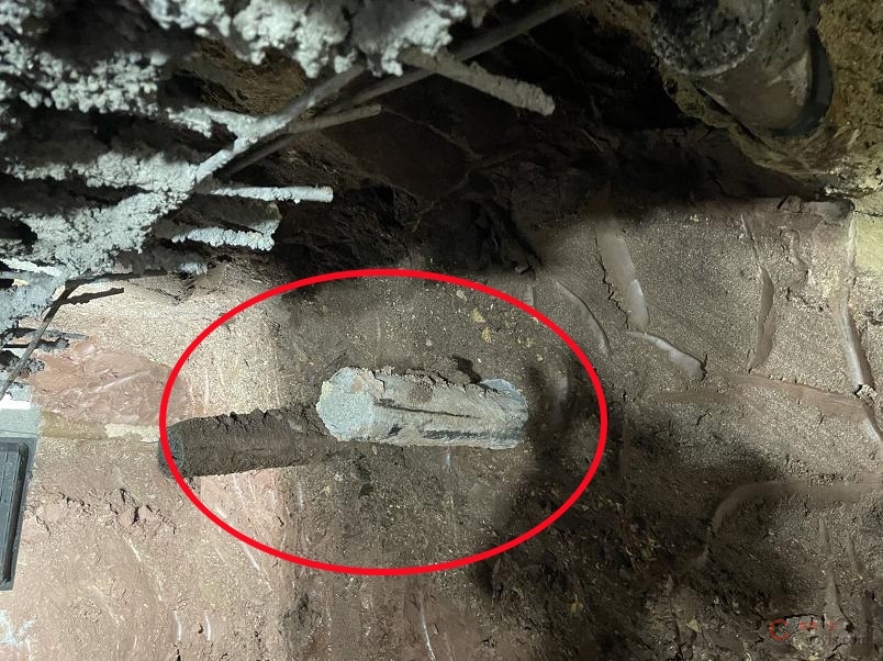 【隐患】施工精度不足,管棚打偏