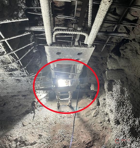 【隐患】施工精度不足,管棚打偏