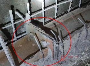 【隐患】工艺未做到位、钢架节段间连接有缺陷