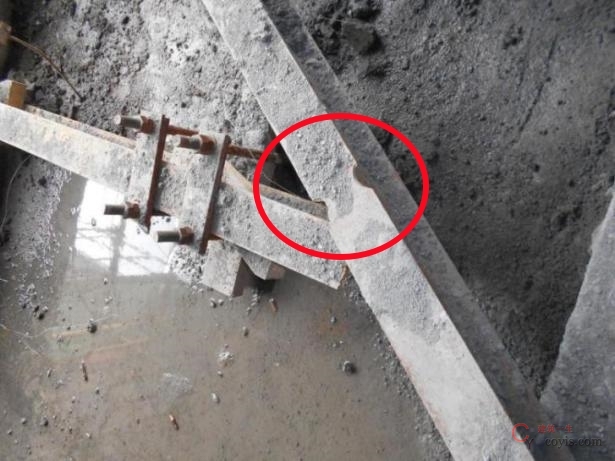 【隐患】型钢截面破损