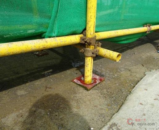 【正确】立杆基础设置规范