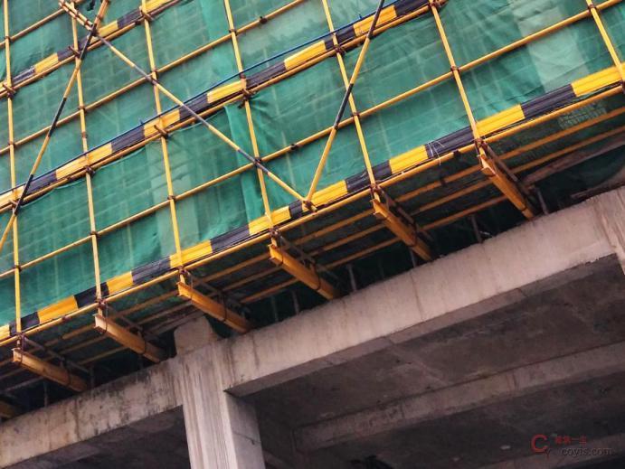 【正确】立杆支承在型钢上