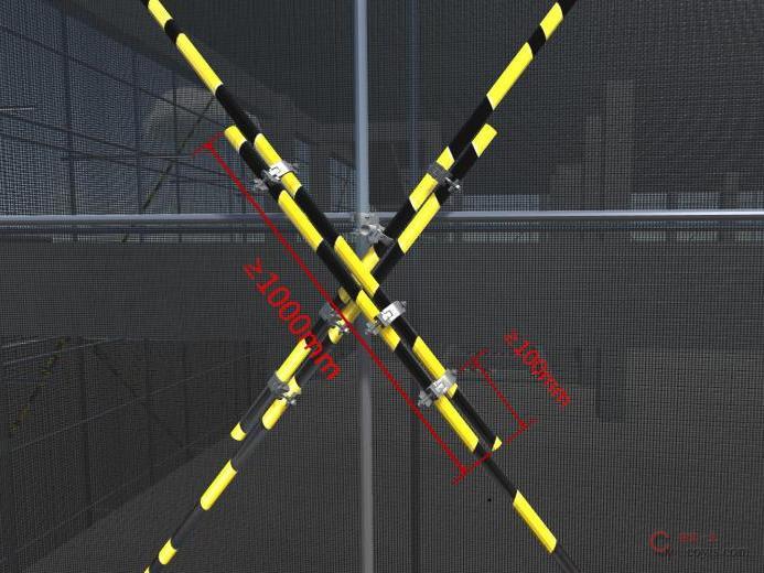 【正确】剪刀撑斜杆接长符合规范要求