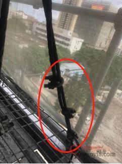 【隐患】绳卡设置方向不正确