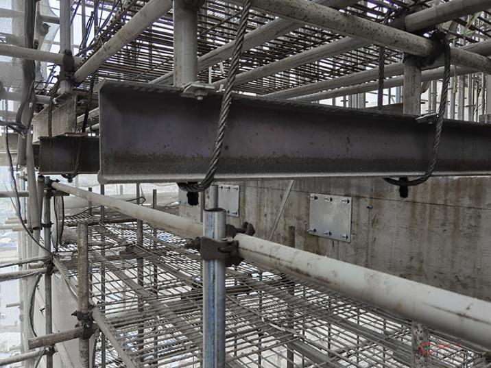 【正确】悬挑型钢钢丝绳设置规范