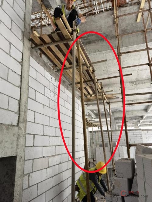 【隐患】操作平台搭设随意不规范