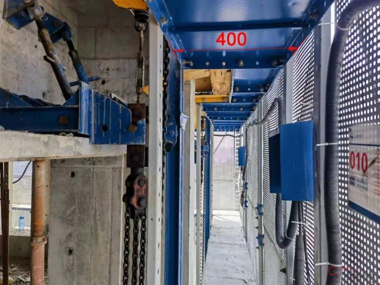 【隐患】架体净宽度小于0.60m