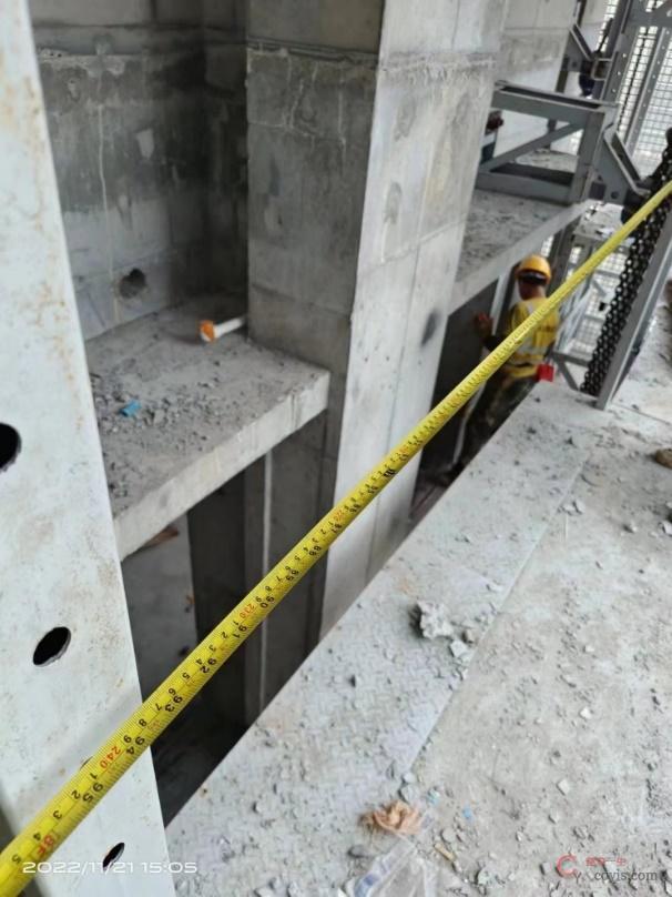 【隐患】架体立杆纵距大于2.0m