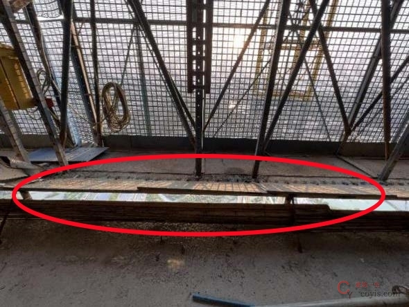 【隐患】翻板铺设不严密